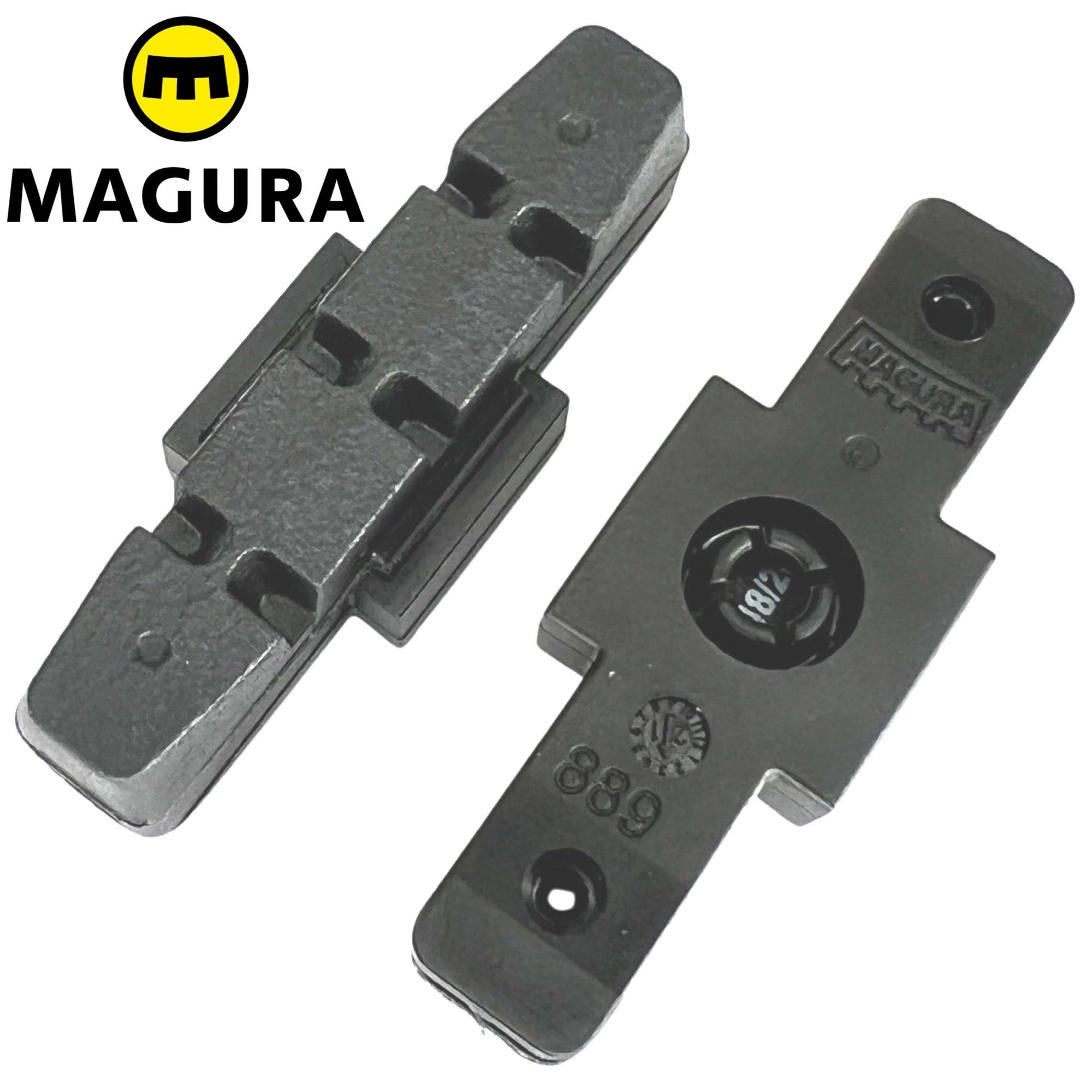 4 Stück MAGURA Original Bremsbelag hydraulische Felgenbremse HS11