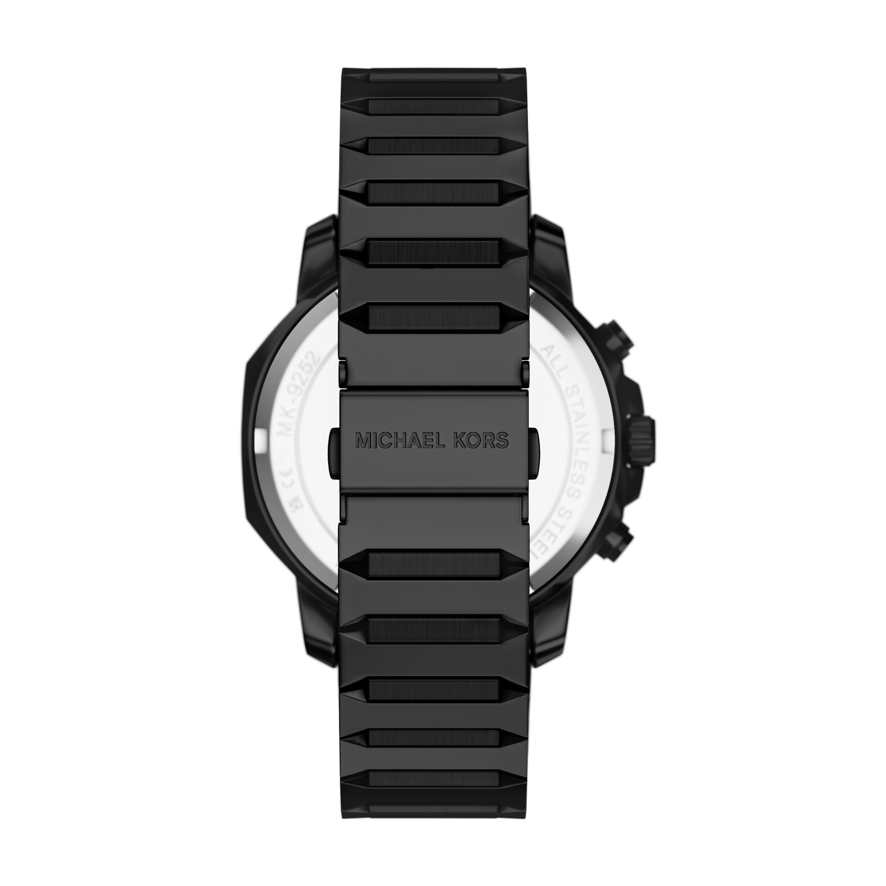 MICHAEL KORS Chronograph PRESCOTT MK9252, Quarzuhr, Armbanduhr, Herrenuhr, Edelstahlarmband, analog, Tag