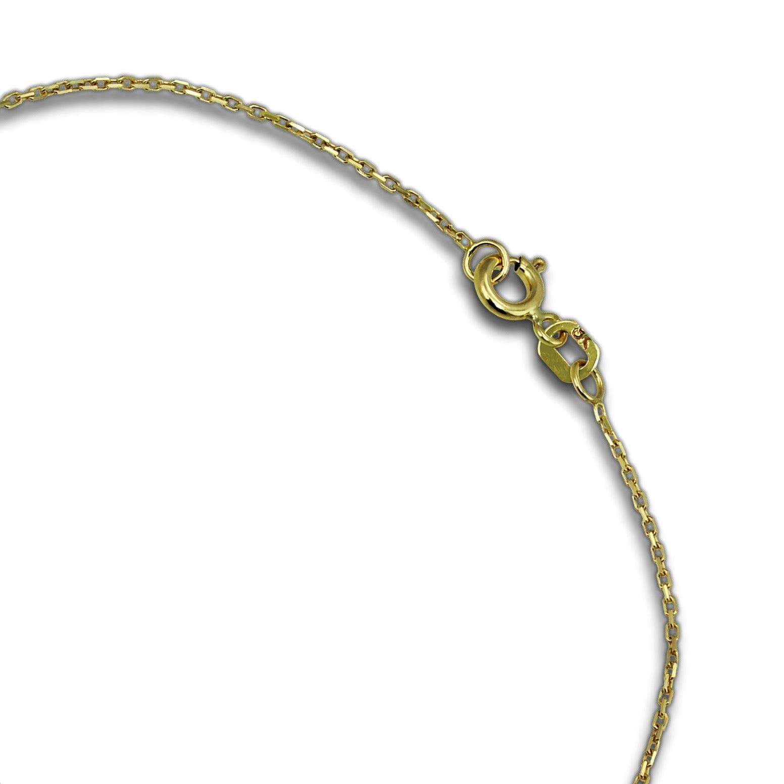 GoldDream Goldarmband GoldDream Armband Glamour Zirkonia weiß (Armband), Damen Armband ca. 19cm, 333 Gelbgold - 8 Karat, Farbe: gold