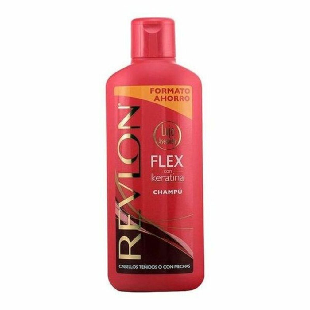 shampoo Haarkur Revlon hair FLEX 650 dyed&highlighted ml KERATIN