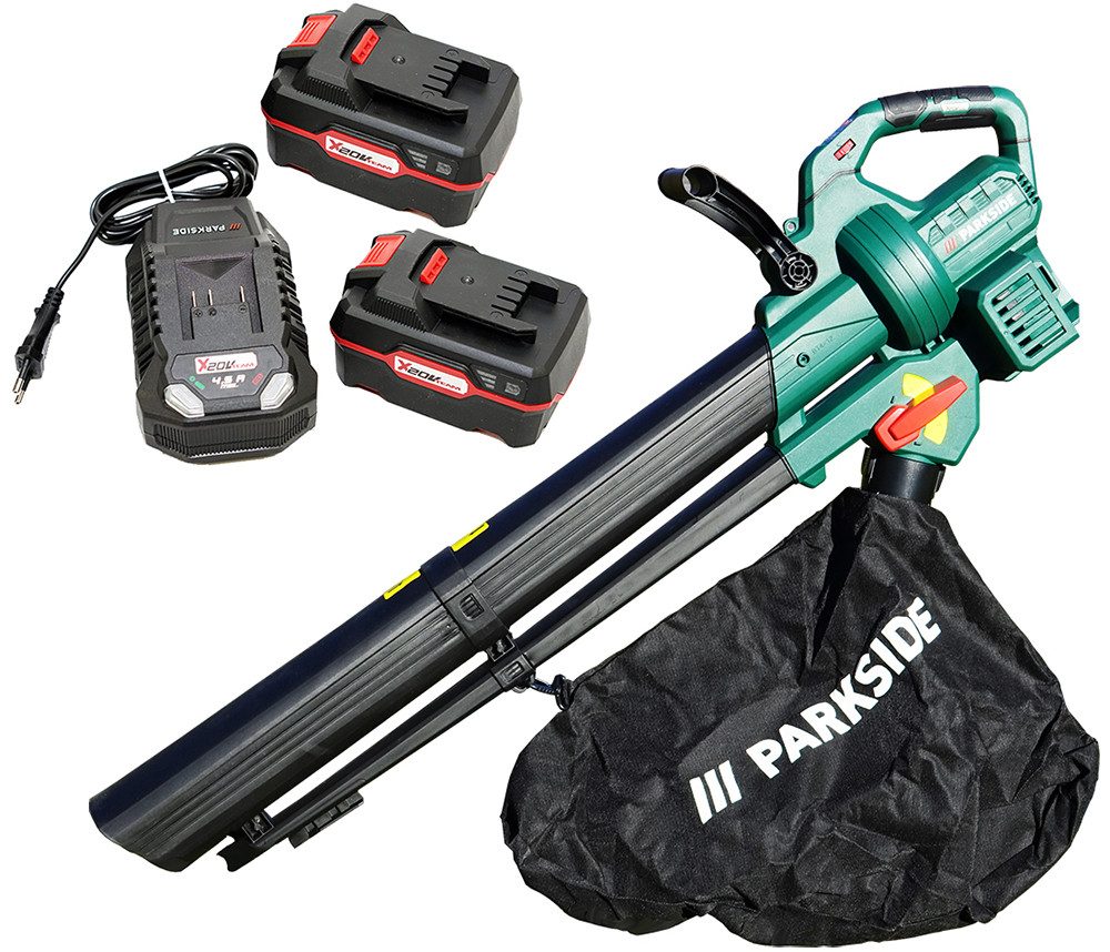 Parkside Akku-Laubsauger 40V Akku Laubsauger Laubbläser günstig online kaufen
