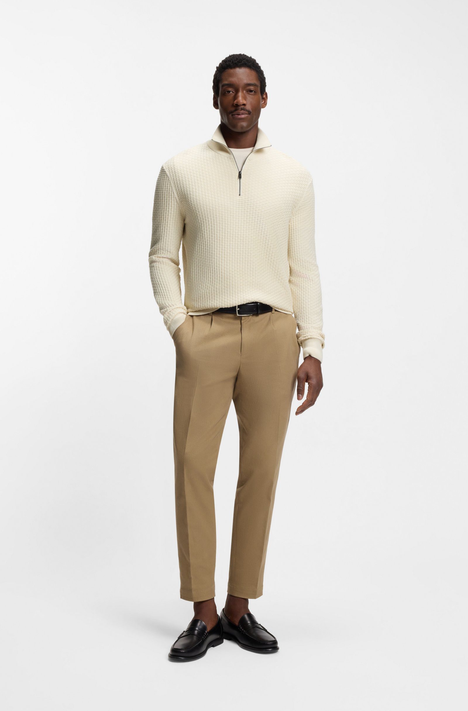 BOSS Strickpullover H-Ulicio (1-tlg)