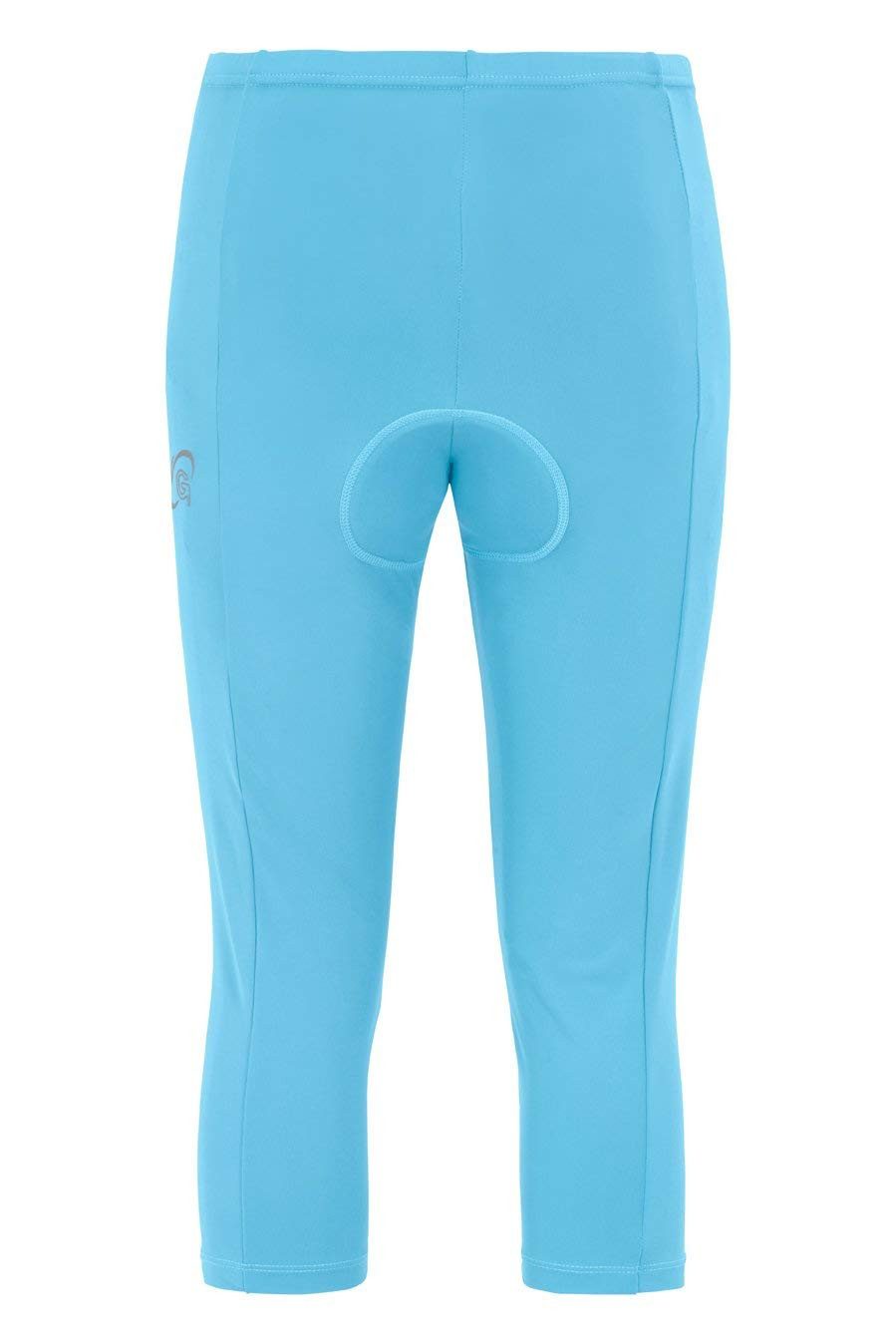Gonso Fahrradhose Gonso LECCE Damen 3/4 Radhose mit Sitzpolster extra-komfortable Bundverarbeitung ohne Gummi