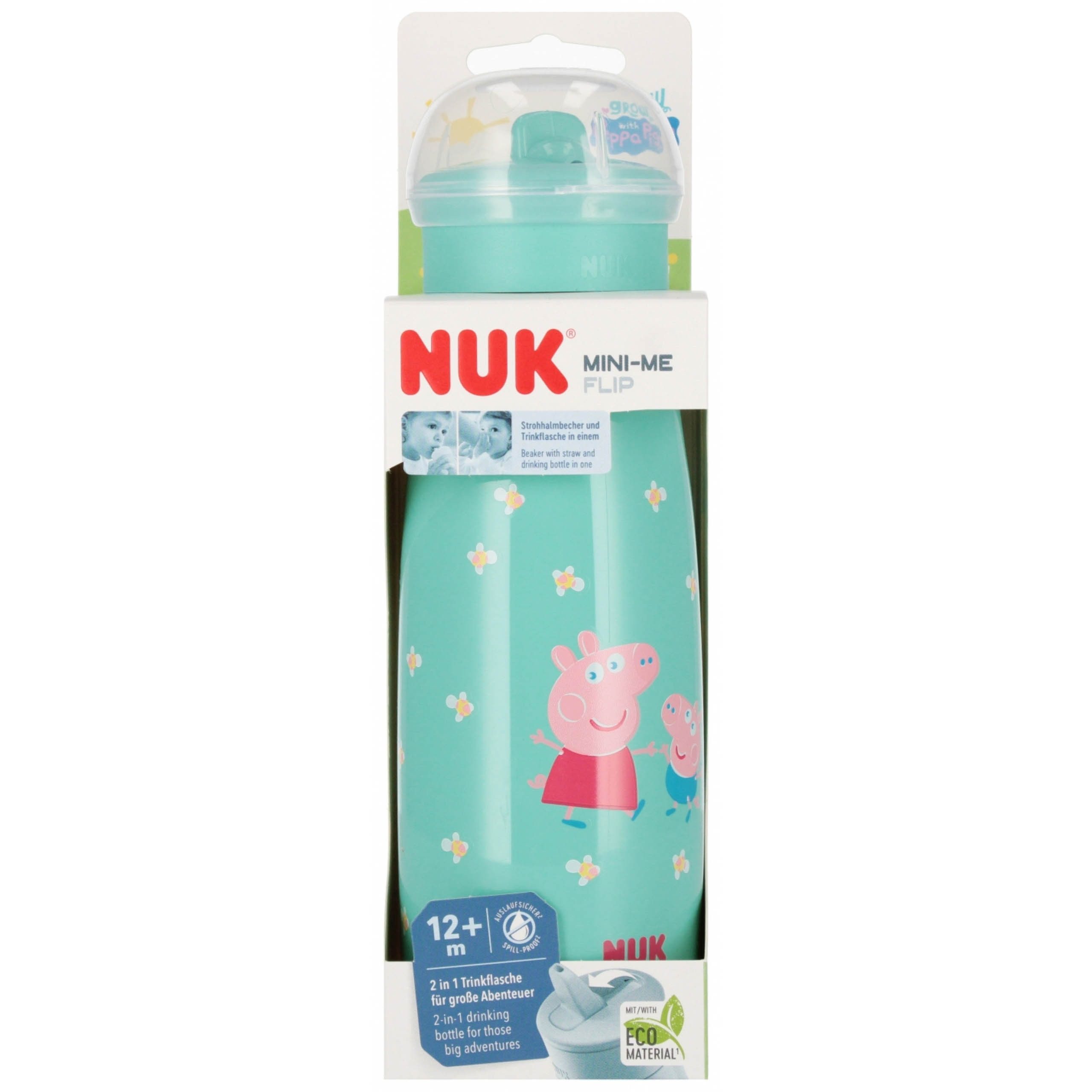 Peppa Pig Trinkflasche Peppa Pig Trinkflasche, auslaufsicher, 450 ml, ab 12 Monaten