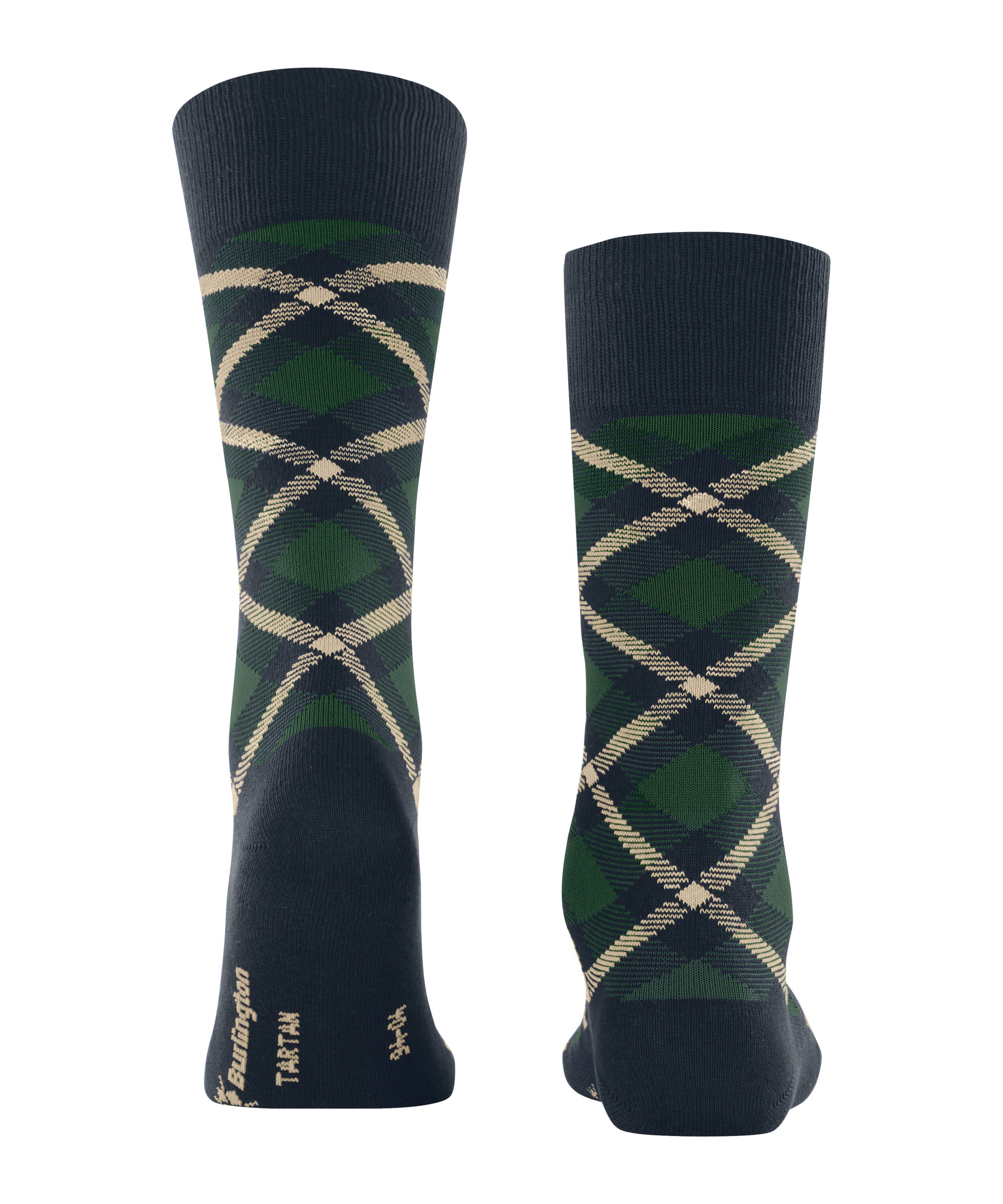 Burlington Socken Tartan (1-Paar) mit britischem Traditions-Muster
