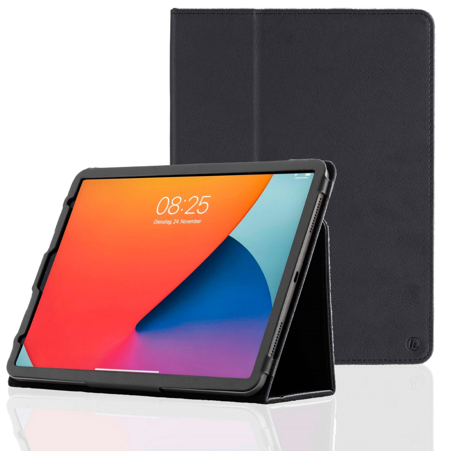 Hama Tablet-Hülle Smart Case Bend Tasche Cover Hülle Schwarz, für Apple iPad Pro 12,9" 2020 4. Generation 2021 5. Gen. 2022 6. Gen.