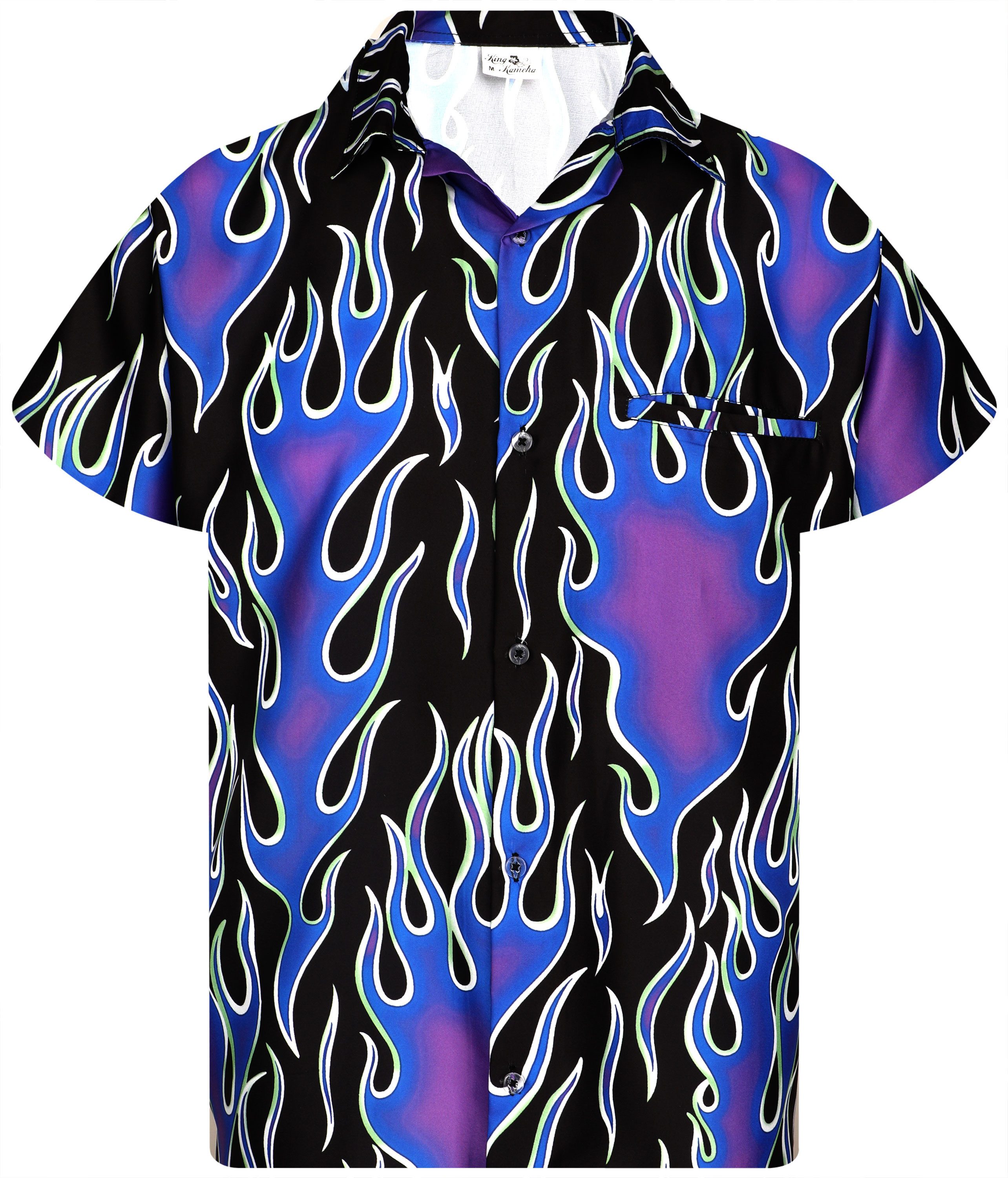 King Kameha Hawaiihemd Flames Wild Funky günstig online kaufen