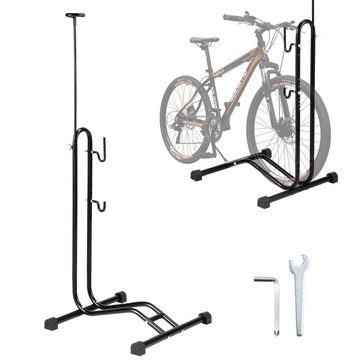 Randaco Fahrradständer Bodenständer freistehend Radständer für Vorderrad oder Hinterrad