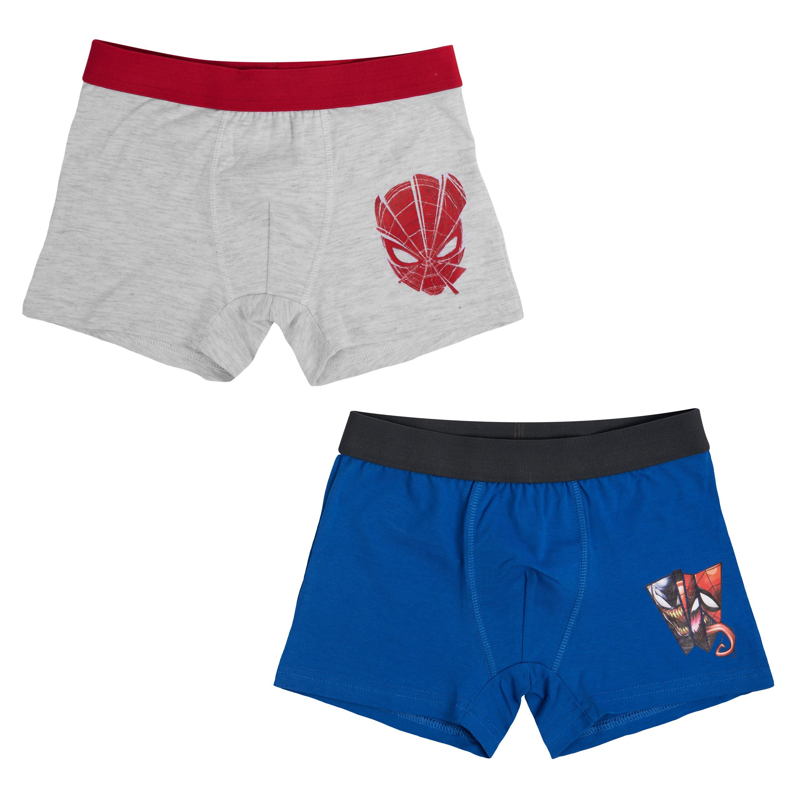 United Labels® Boxershorts Marvel - Spiderman - Slices (2er Pack)