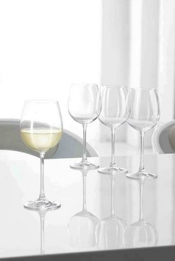 Nachtmann Weißweinglas Vivendi Weißweingläser 474 ml 4er Set, Kristallglas