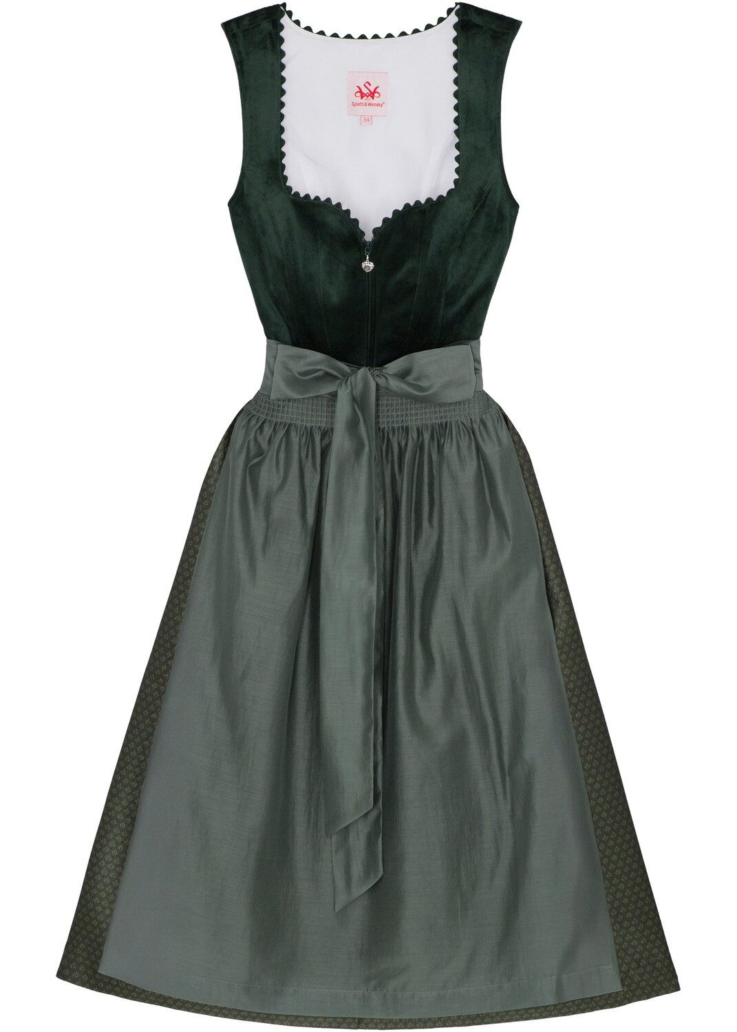 Spieth & Wensky Dirndl Midi Dirndl Glast günstig online kaufen