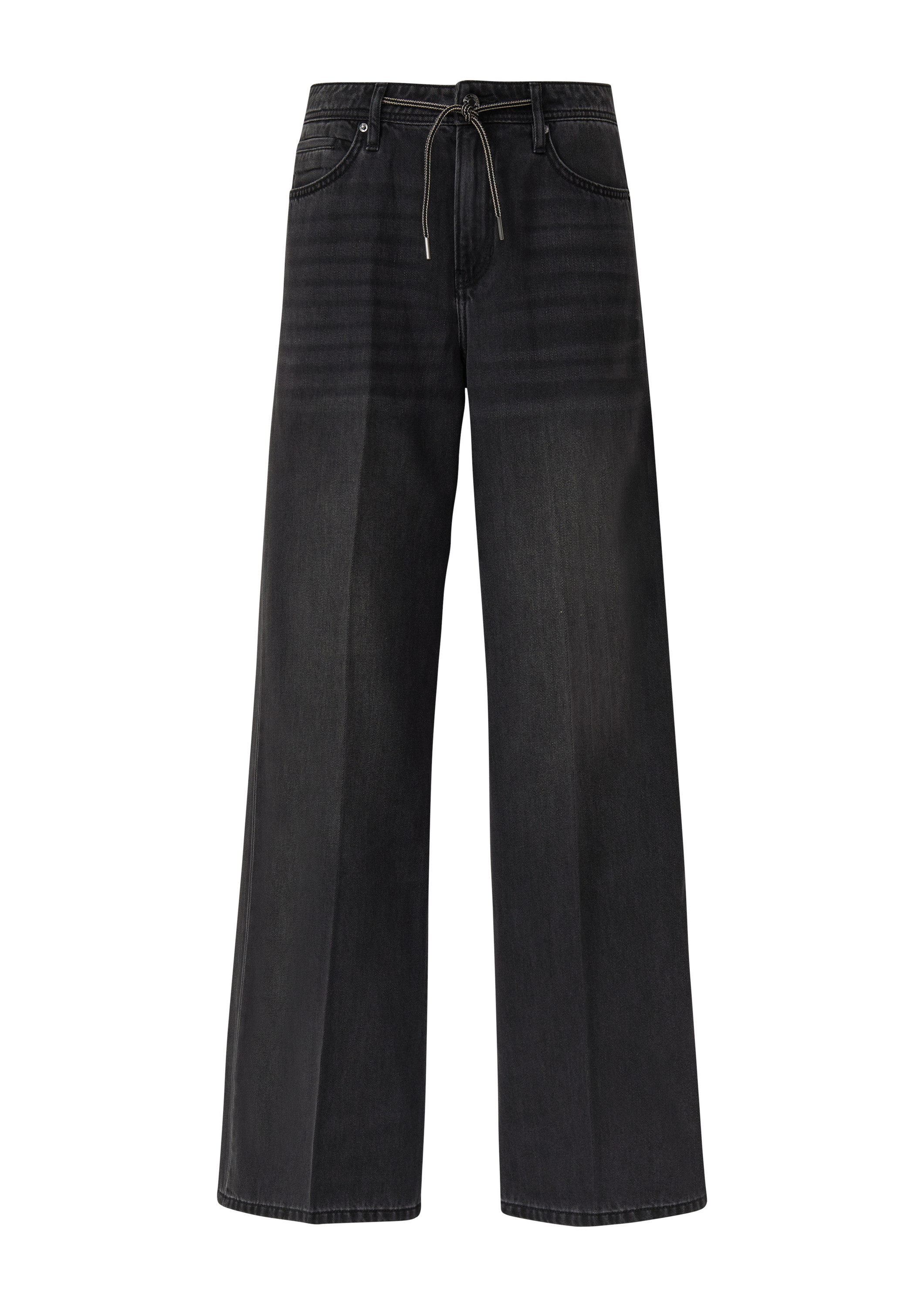 s.Oliver Weite Jeans Jeans-Hose SURI Jeans Suri / Regular Fit / Mid Rise / günstig online kaufen