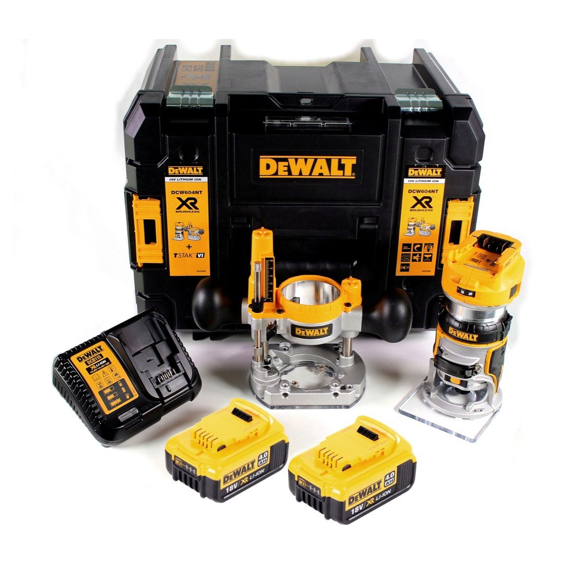 DeWalt Oberfräse DCW 604 M2 Akku günstig online kaufen