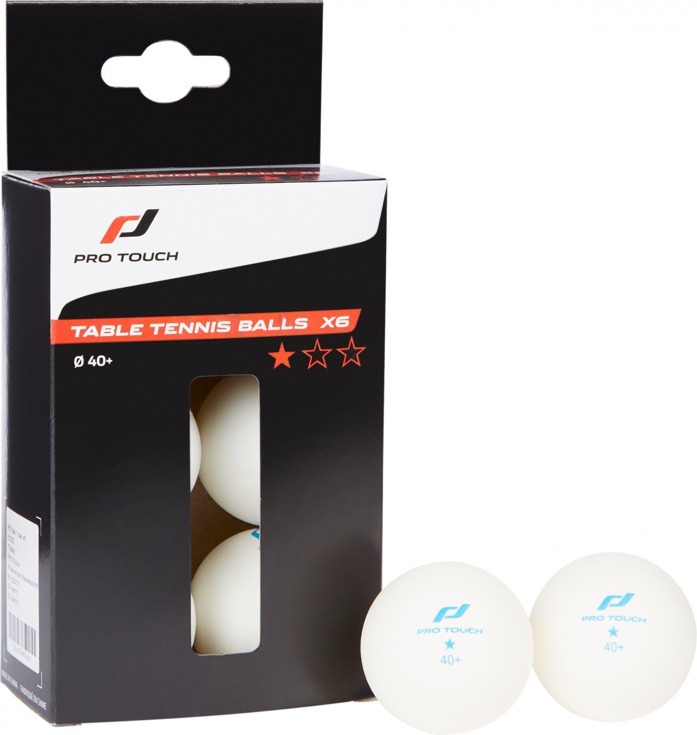 Pro Touch Tischtennisball Pro Touch Tischtennis Bälle 6er