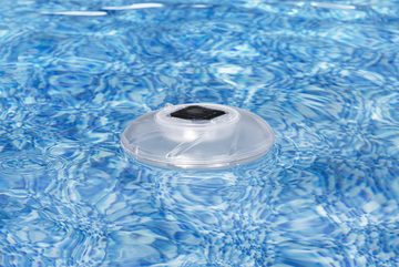 Bestway Pool-Lampe Flowclear™ schwimmende Solar-LED-Poolleuchte, Ø 18 cm