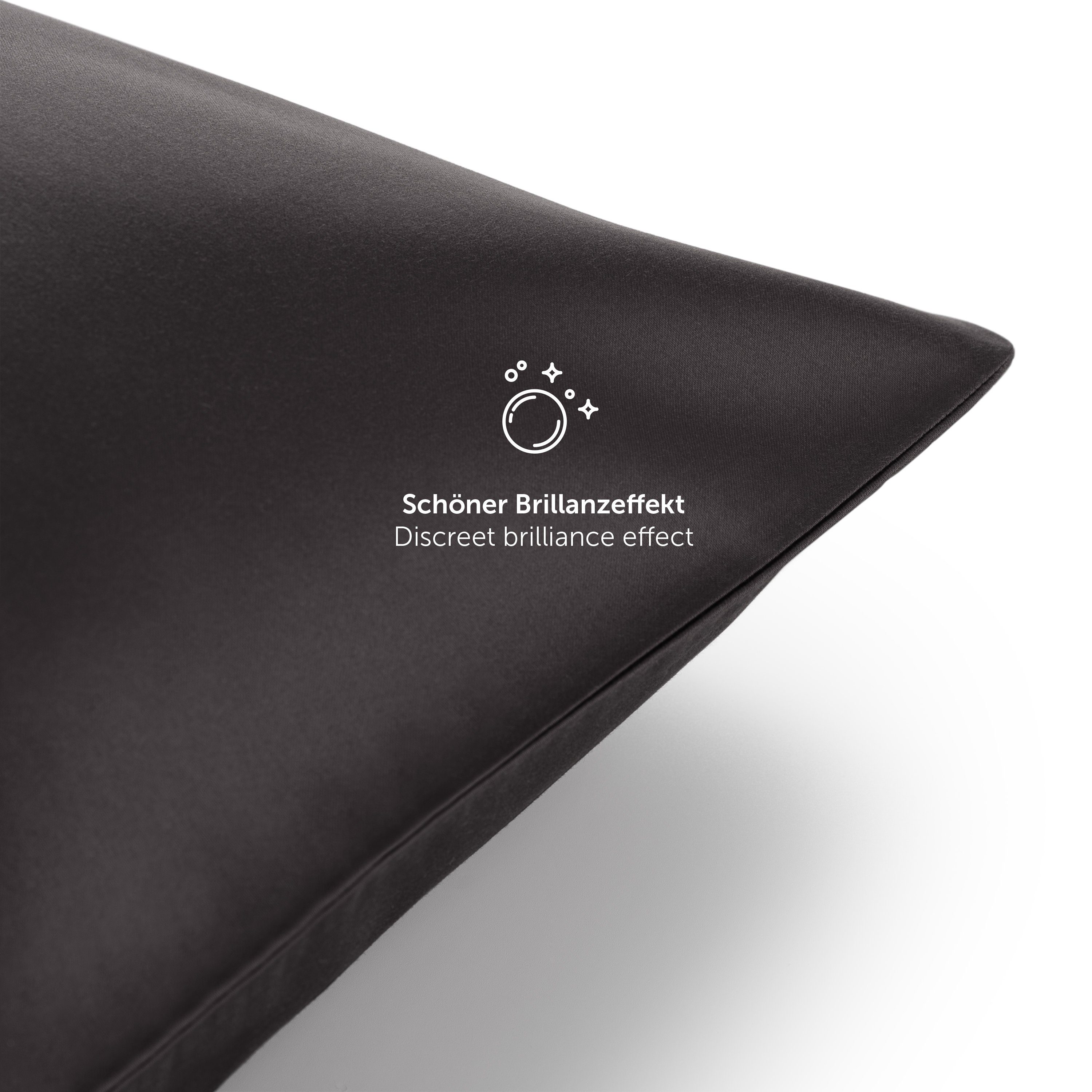 Blumtal Kissenbezüge Premium Mako Satin Kissenbezug, superweich aus 100% Ba günstig online kaufen