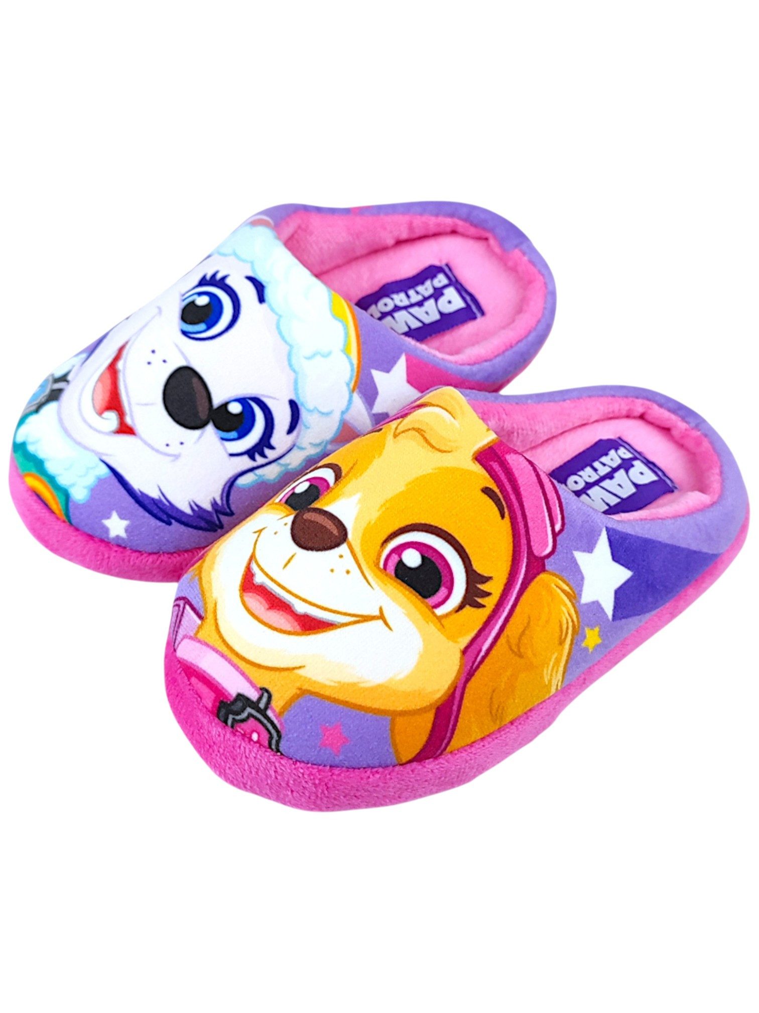 PAW PATROL Skye & Everest Hausschuh Mädchen Slipper Pantoffeln Gr. 26-31