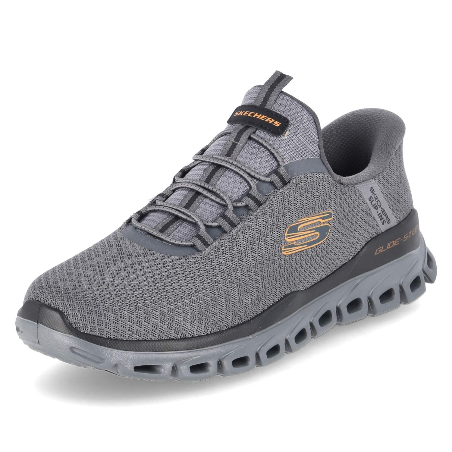 Skechers Skechers 233010 CCOR Herren Textil grau Schnürschuh günstig online kaufen