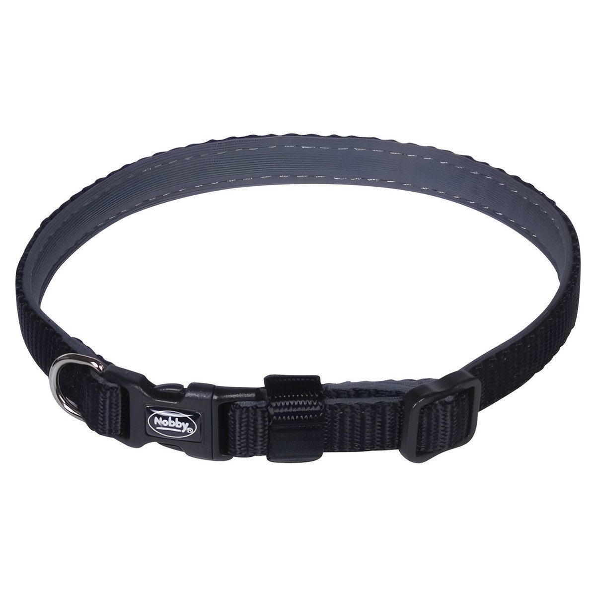 Nobby Hunde-Halsband Halsband Classic Preno Mini schwarz/schwarz