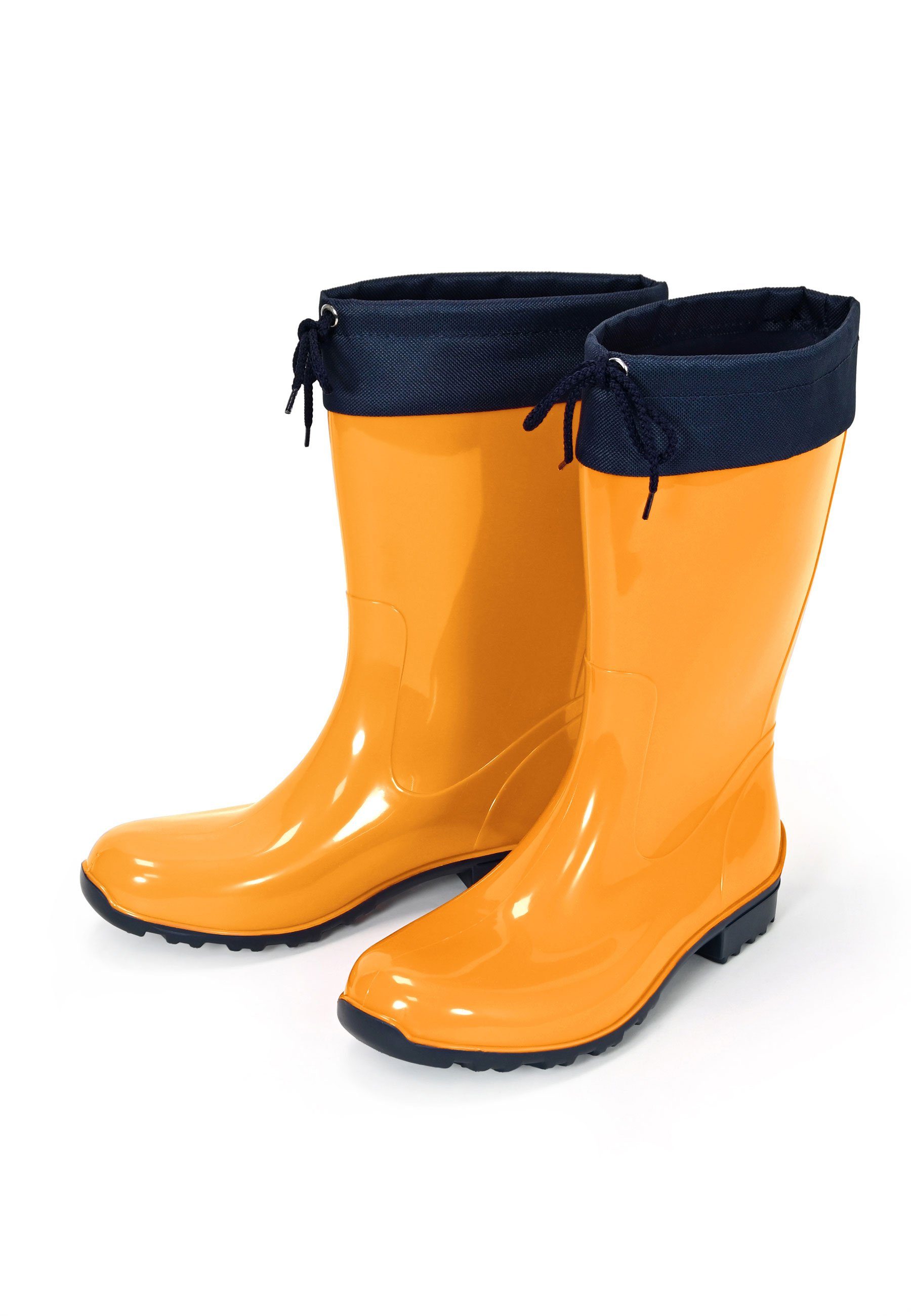 Regenliebe de Fieselregen Gummistiefel mit Stulpe halblang farbenfroh und wasserdicht – Bild 5 von 5
