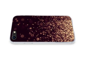 MuchoWow Handyhülle Abstrakt - Glitzer - Licht - Design, Handyhülle Apple iPhone 8, Smartphone-Bumper, Print, Handy Schutzhülle