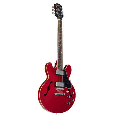 Epiphone Halbakustik-Gitarre, Inspired by Gibson ES-339 Cherry - Halbakustik Gitarre