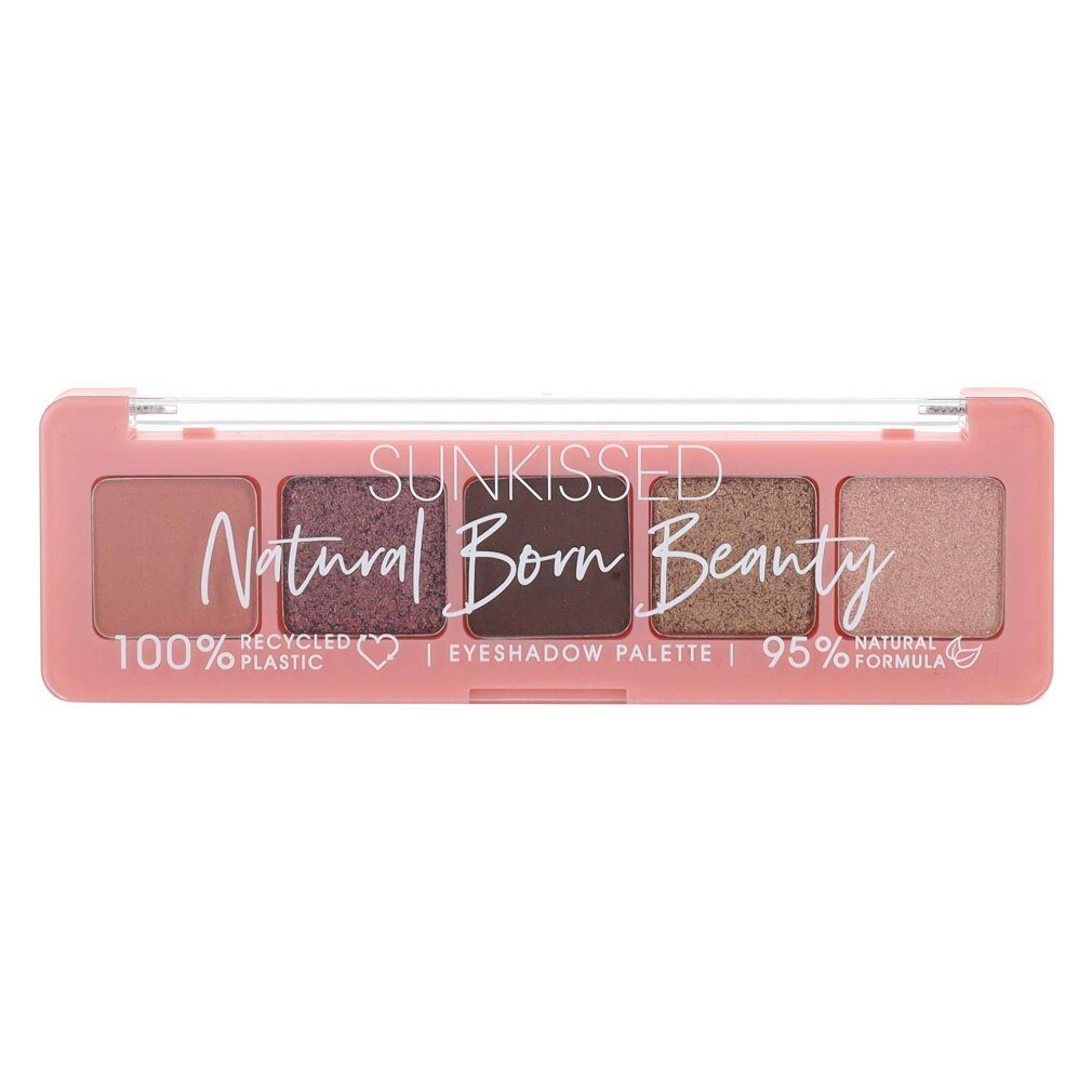 SUNKISSED Lidschatten Natural Born Beauty Eyeshadow Palette 5 x 0.9g