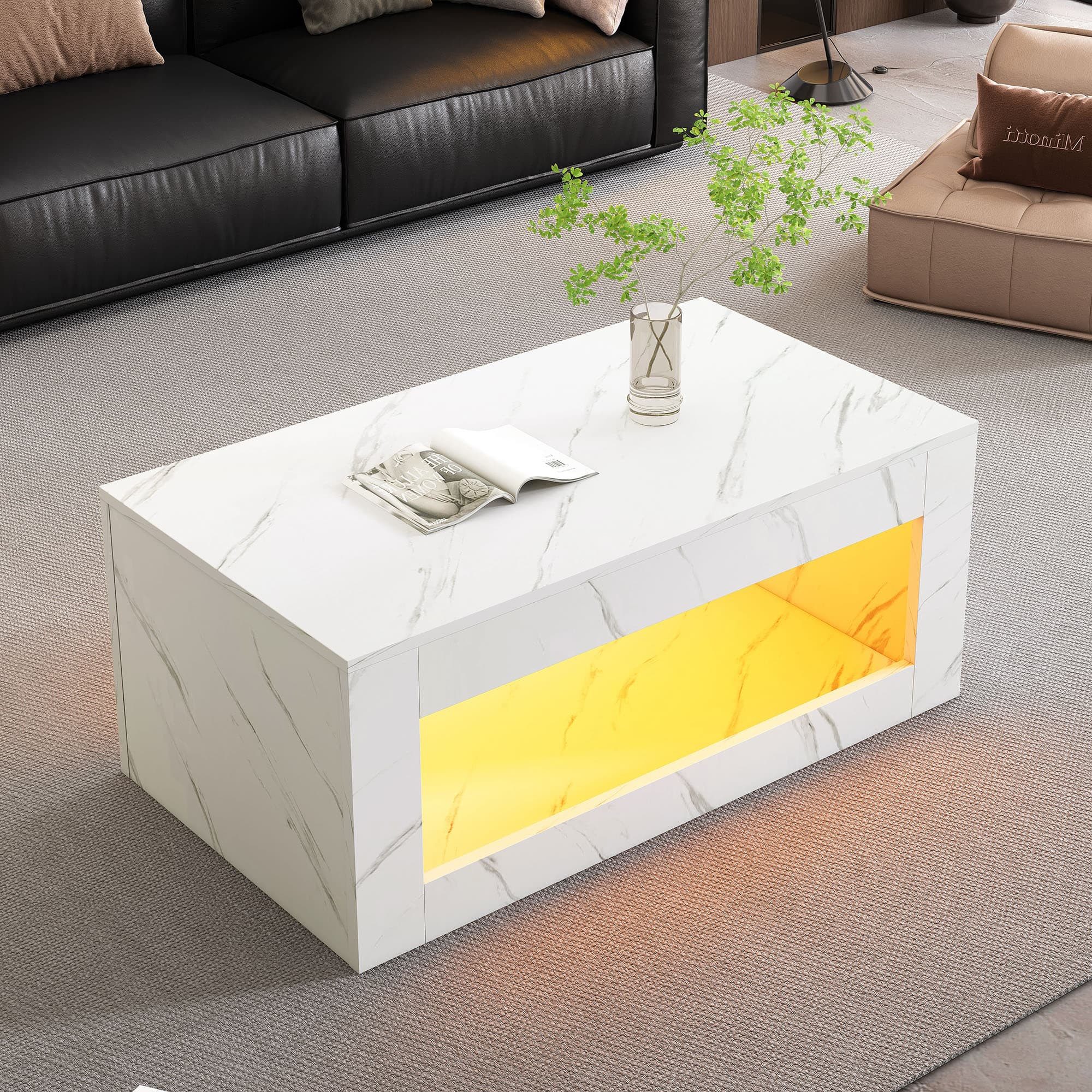 ANYSUN Couchtisch Wohnzimmer, Sofatisch, Wohnzimmertisch (Set, 1Tisch), Breite 100 cm