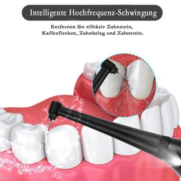 Welikera Mundpflegecenter Zahnsteinentferner, 3 Reinigungsköpfe IPX6 11000 Vibrationen/Minute