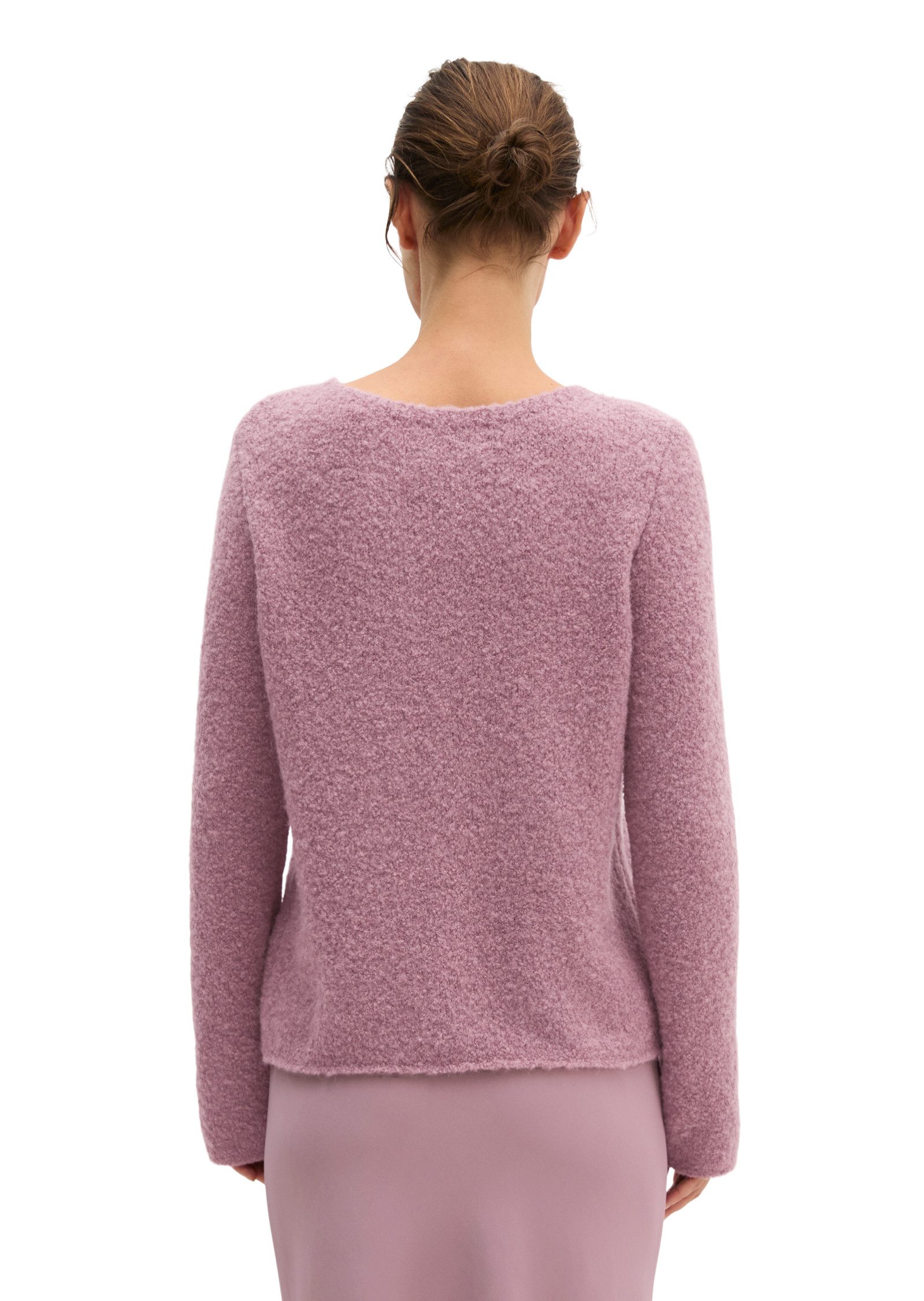 Marc O'Polo Strickpullover aus Schurwolle-Alpakawolle-Mix – Bild 3 von 5