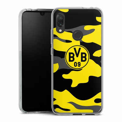 DeinDesign Handyhülle BVB Borussia Dortmund Fanartikel BVB Camo, Xiaomi Redmi Note 7 Silikon Hülle Bumper Case Handy Schutzhülle