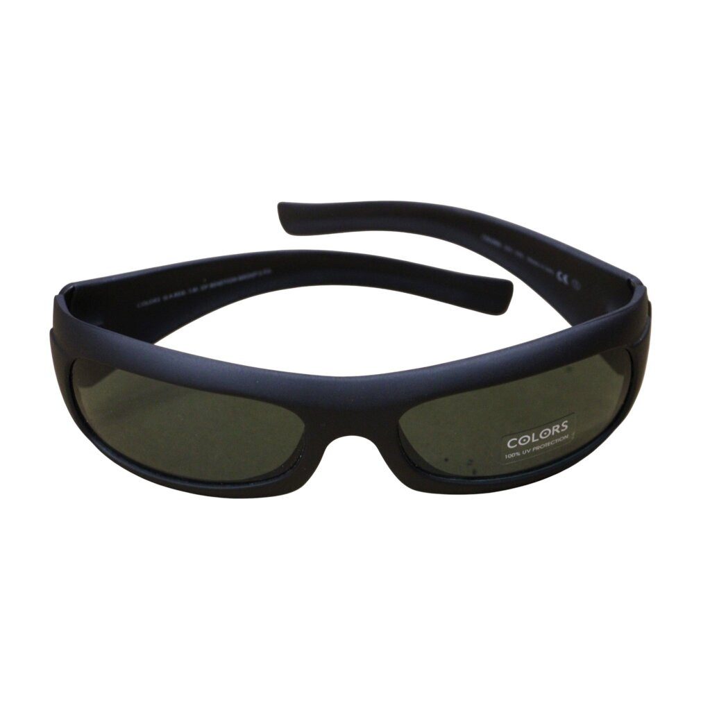 United Colors of Benetton Sonnenbrille Vereinigte Farben der Sonnenbrille Schwarz Retro Unisex