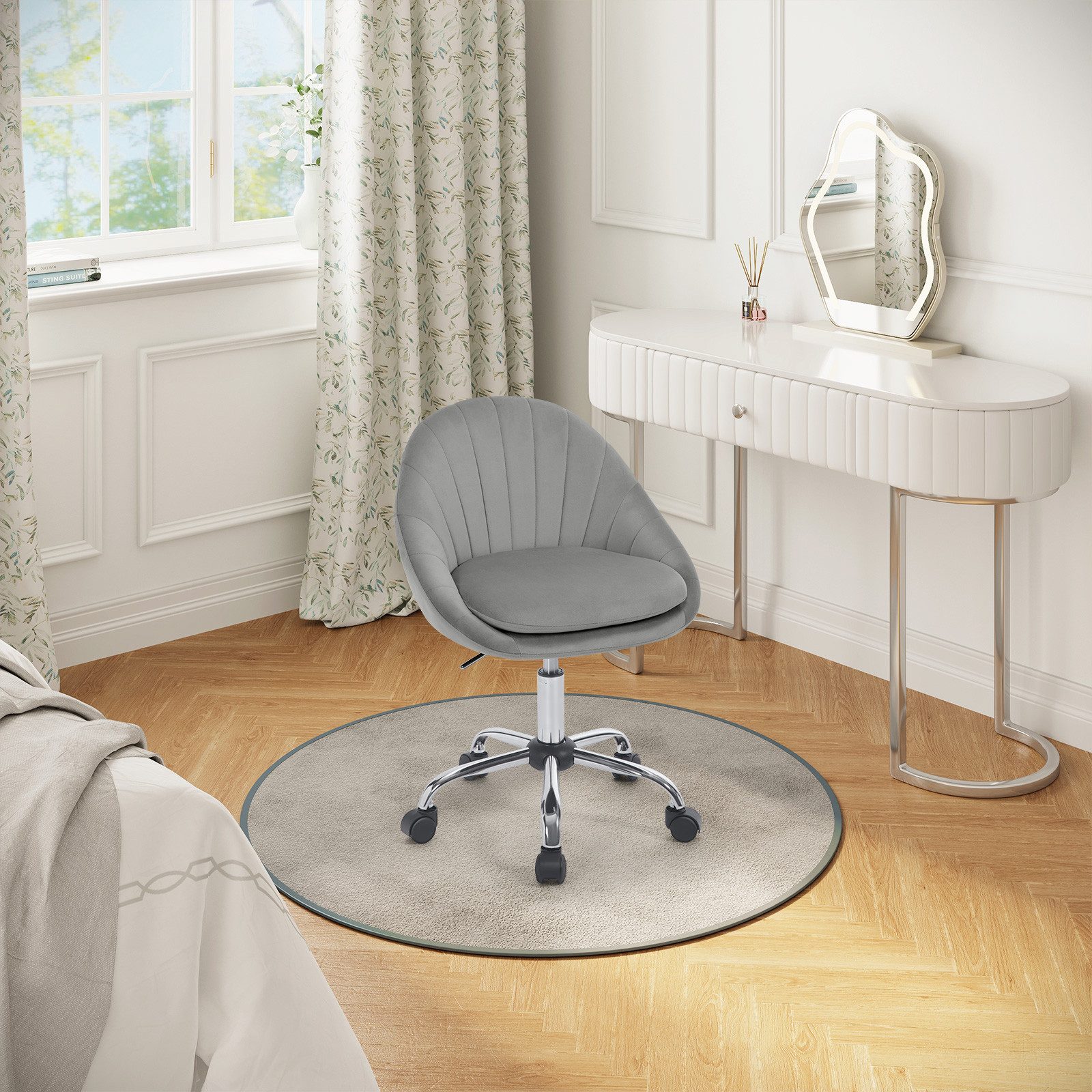 Woltu Bürostuhl (1 St), ergonomisch, Schminkstuhl, Schreibtischstuhl 150 kg günstig online kaufen