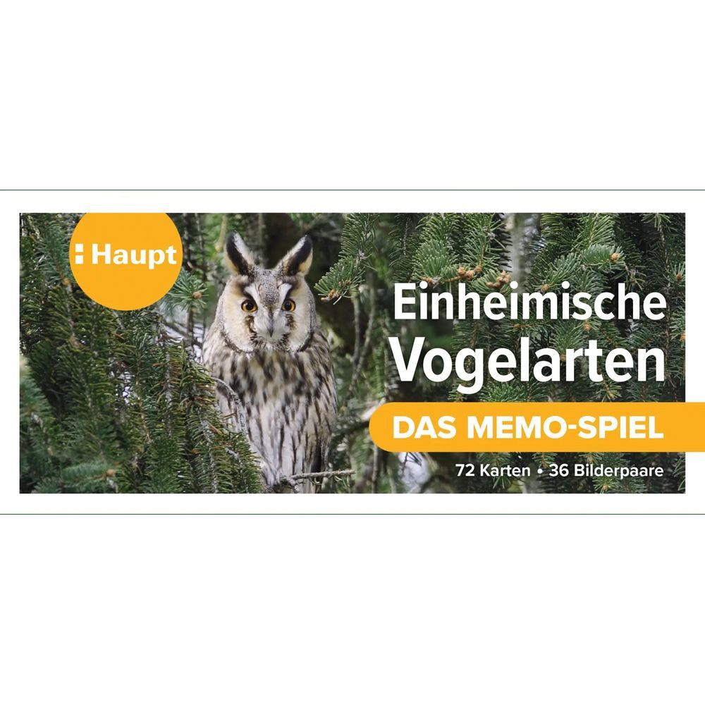 Haupt Spiel Einheimische Vogelarten - das Memo-Spiel
