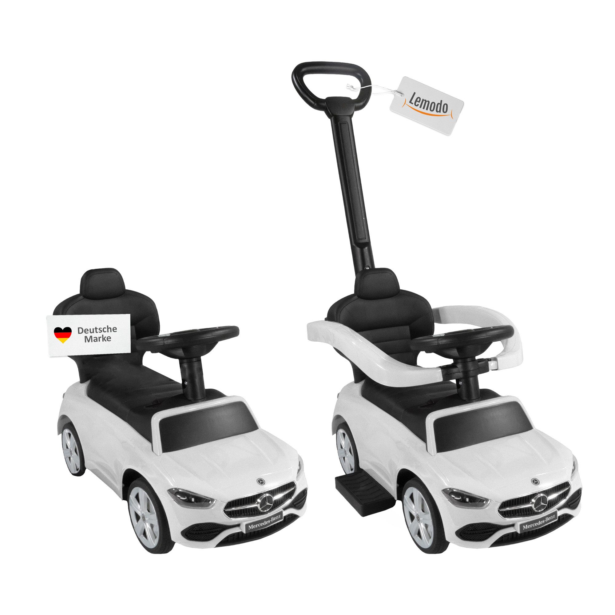 Lemodo Rutscherauto Rutscherfahrzeug ab 1 Jahr, Mercedes C-Klasse