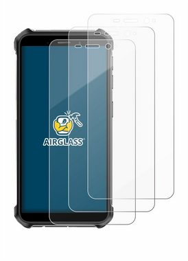 BROTECT flexible Panzerglasfolie für Ulefone Armor X12 Pro, Displayschutzglas, 6 Stück, Schutzglas Glasfolie klar