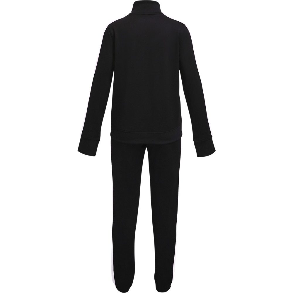 Under Armour® Trainingsanzug UA KNIT TRACK SUIT, schweißableitendes Material, superweiches Obermaterial aus Polyester