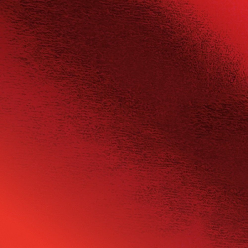 Hilltop Transparentpapier Metal Flexfolie in glänzender Metall-Optik Red