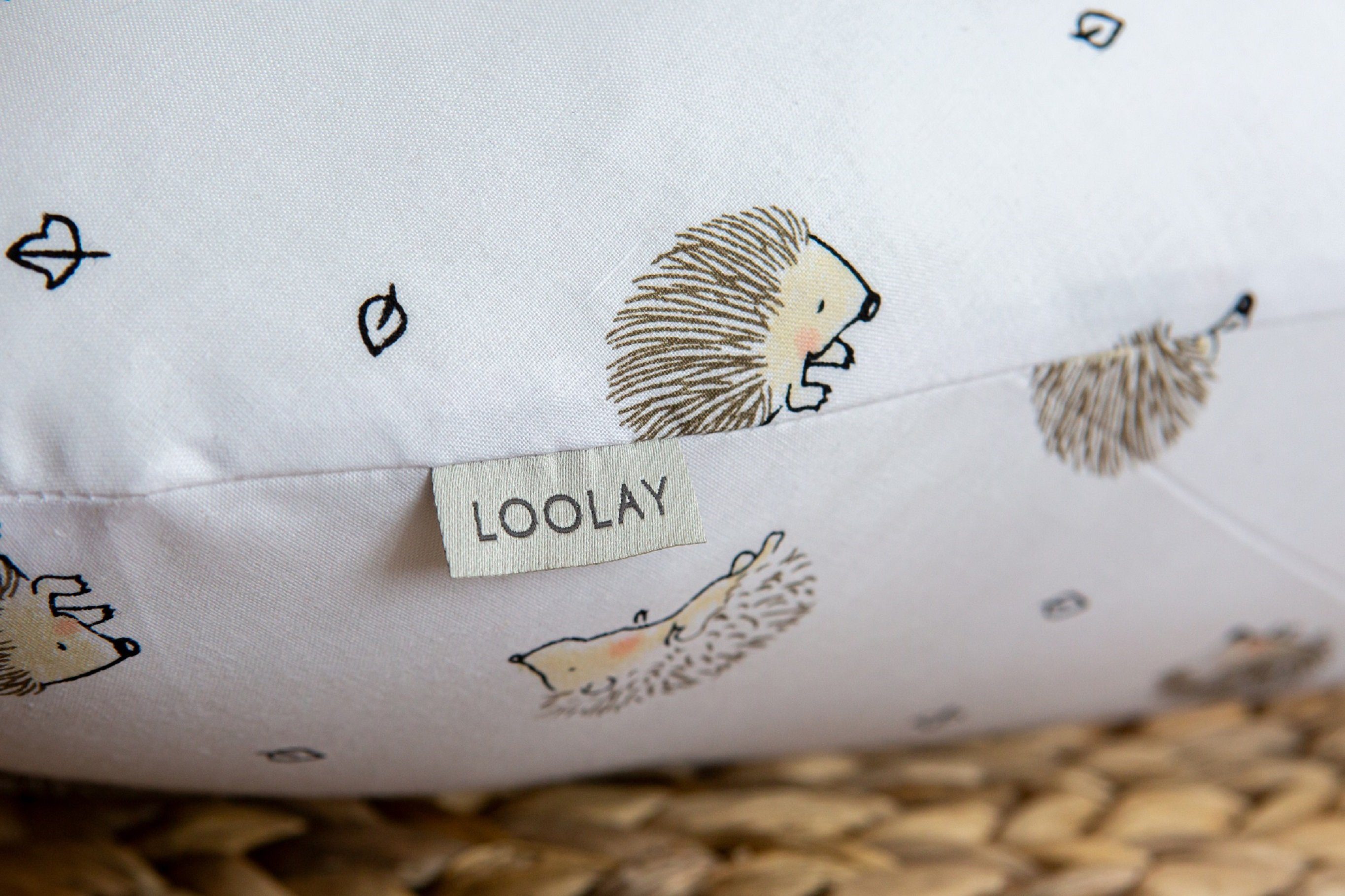 Loolay Stillkissen IGEL Baumwolle Schwangerschaftskissen Seitenschläferkiss günstig online kaufen