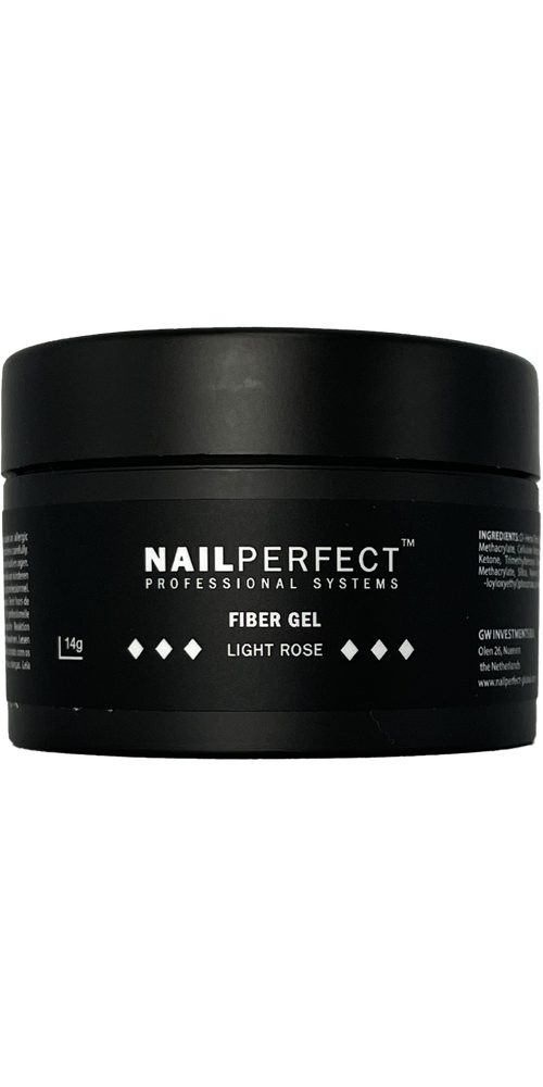 NailPerfect Haargel NailPerfect Fiber Gel Light Rose 14gr