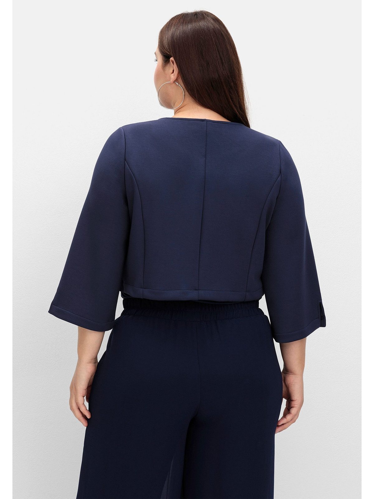 Sheego Bolerojacke Große Größen in offener, kurzer Form