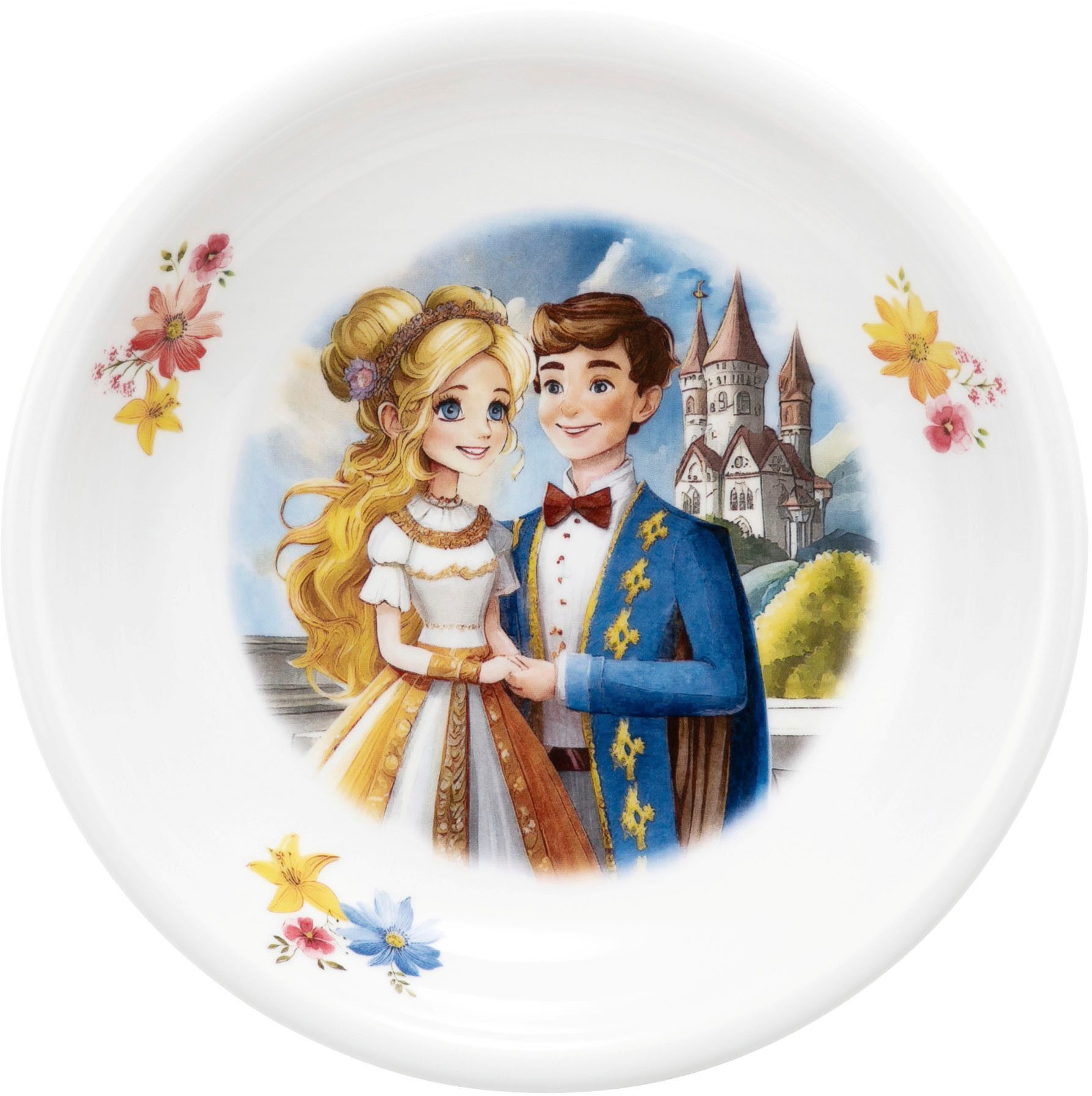 Seltmann Weiden Suppenteller Compact - Prinzessin, (1 St), rund 20 cm