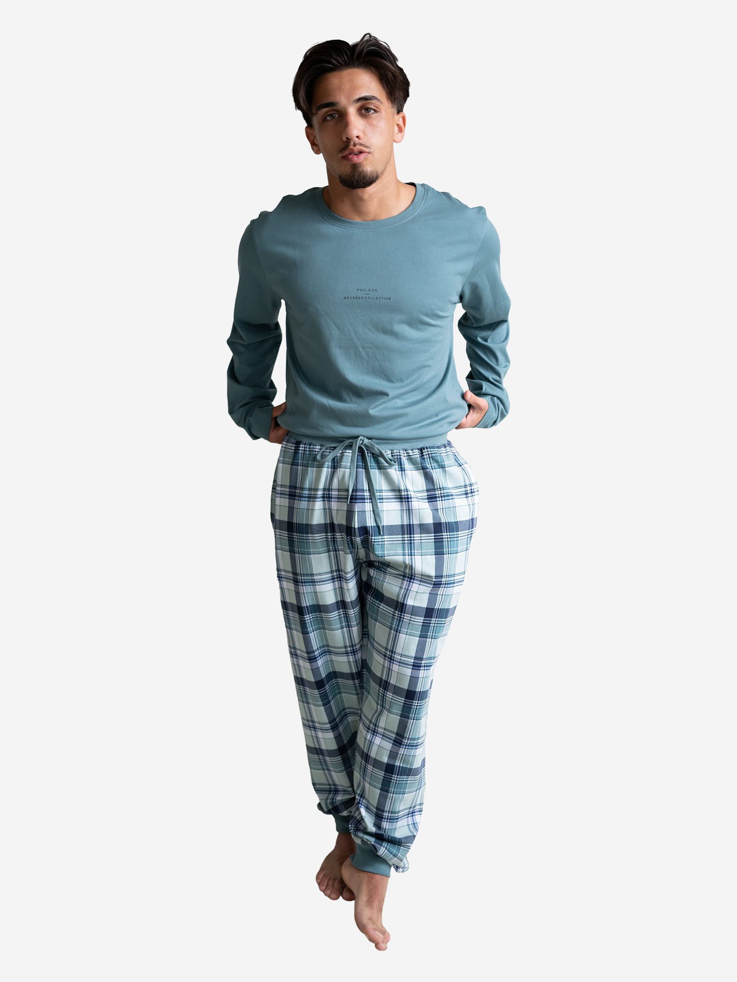Phil & Co. Pyjama Weekend Collection (2 tlg) Schlafanzug, Pyjama Set günstig online kaufen
