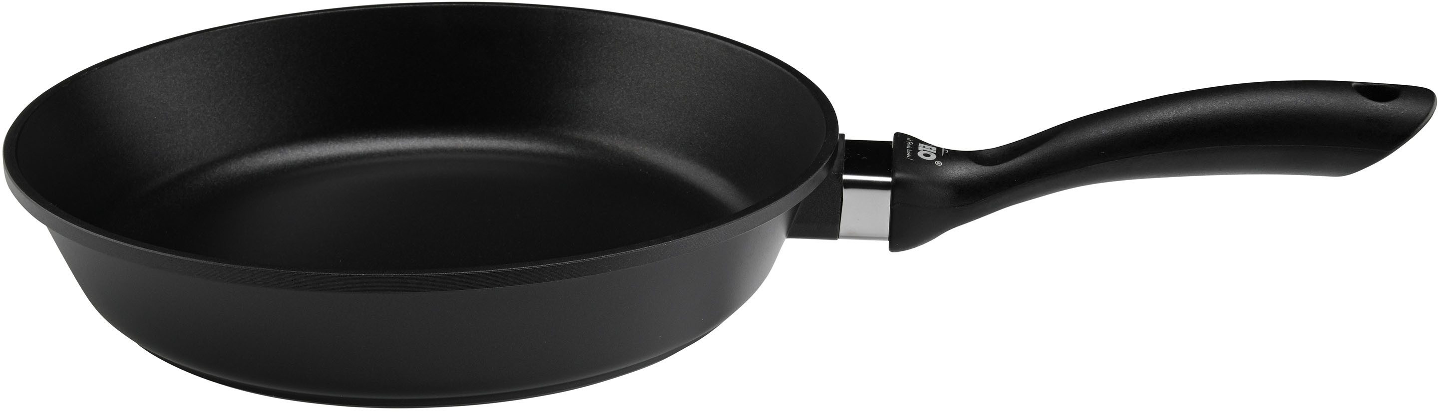 Elo Pfannen-Set Alucast, Aluminiumguss (Set, 3-tlg., je 1 Pfanne Ø 20/24/28 cm, H: 4,5/5/6 cm), Induktion