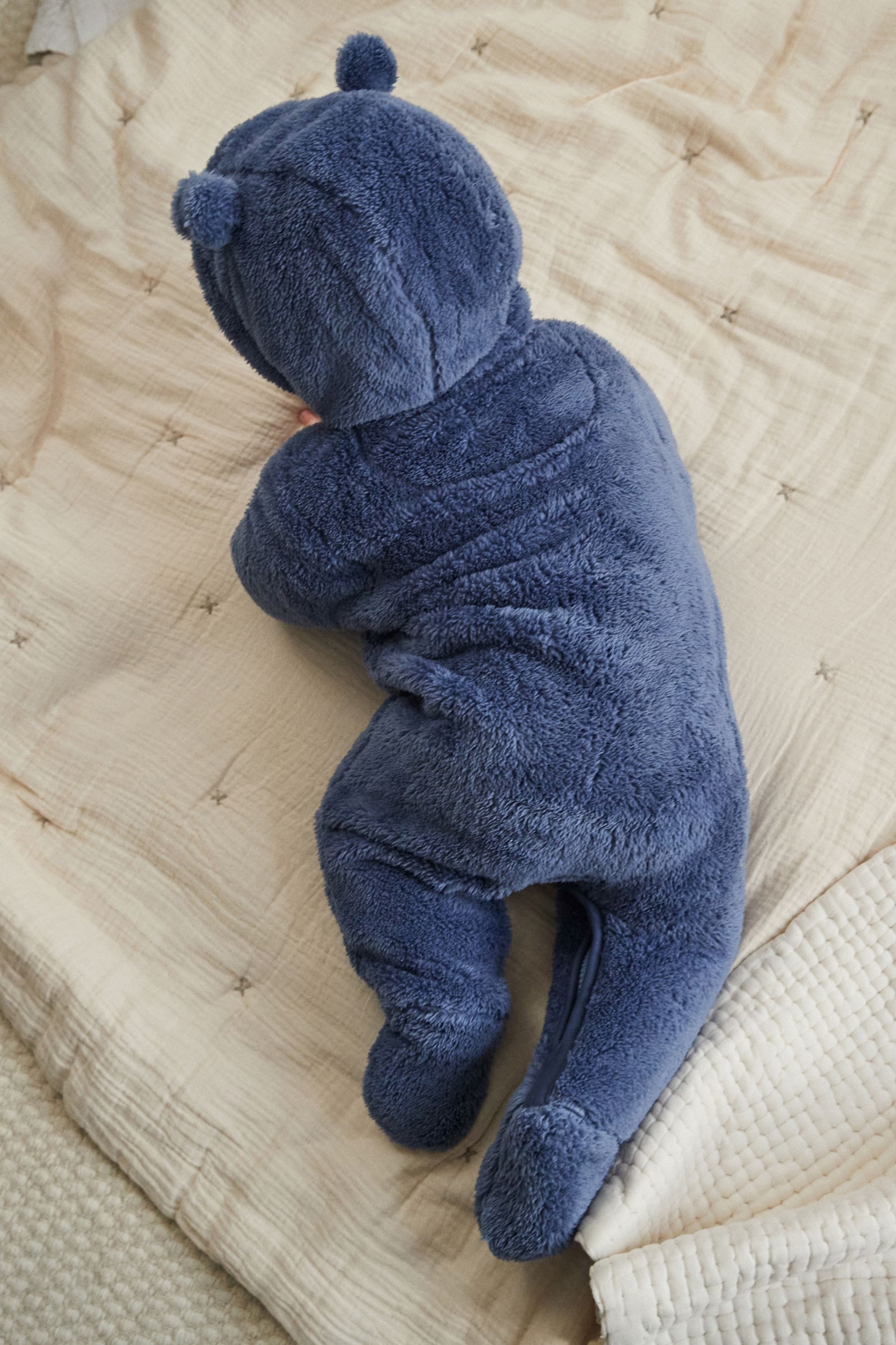 Next Fleeceoverall Weicher Baby Fleece-Einteiler (1-tlg)