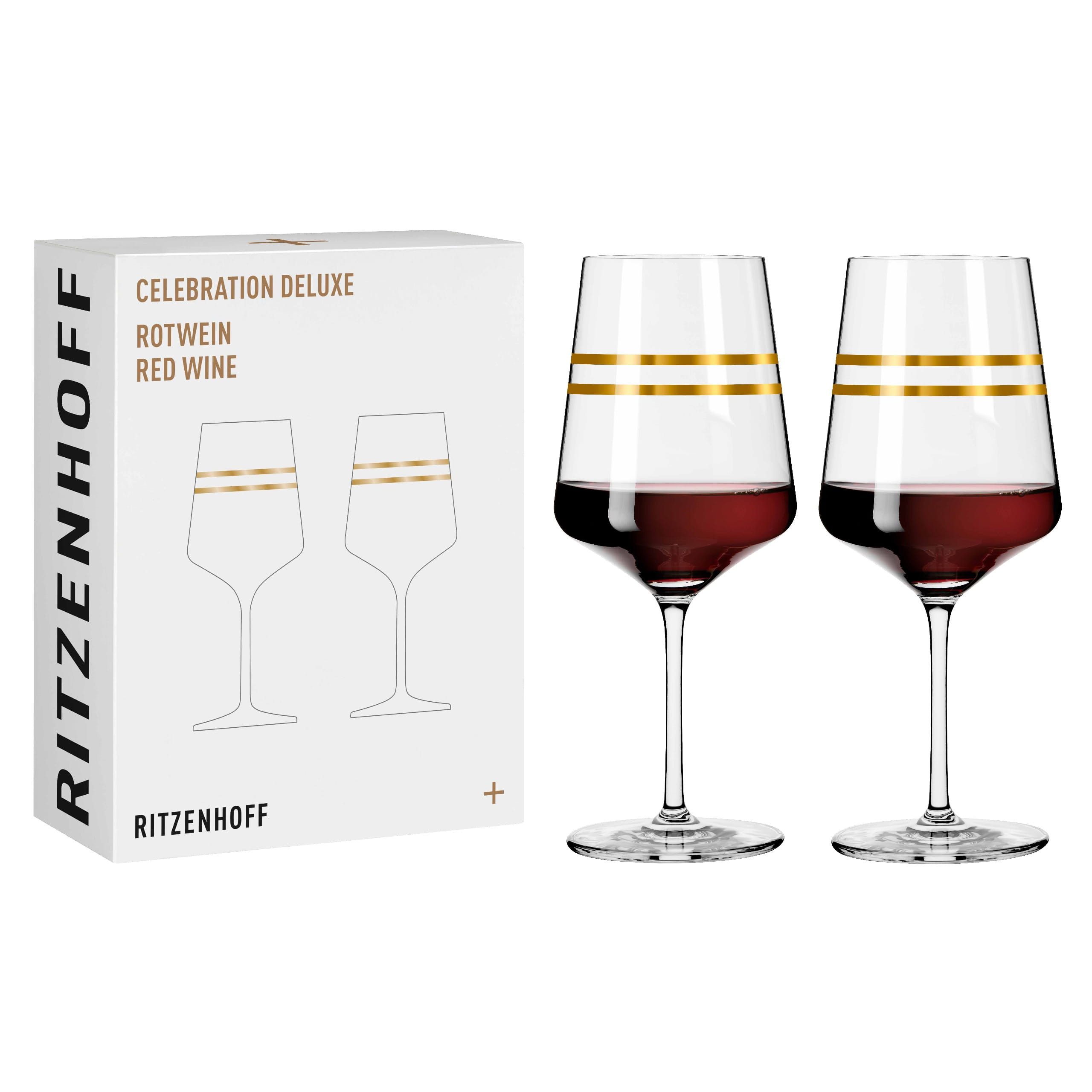 Ritzenhoff Rotweinglas Celebration Deluxe, Kristallglas