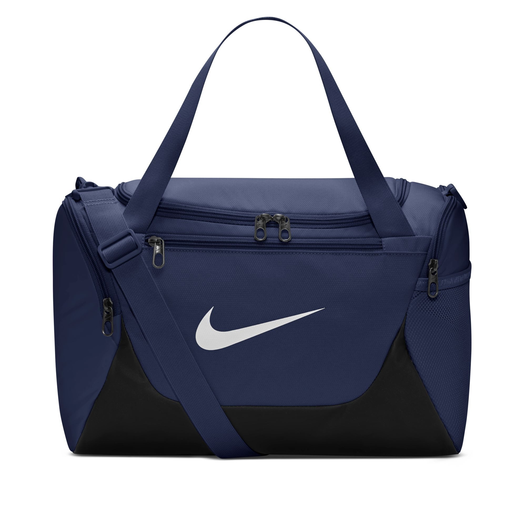 Nike Sporttasche NK BRSLA XS DUFF - X, für Erwachsene, mit belüftetem Seitenfach, mit beschichtetem Boden