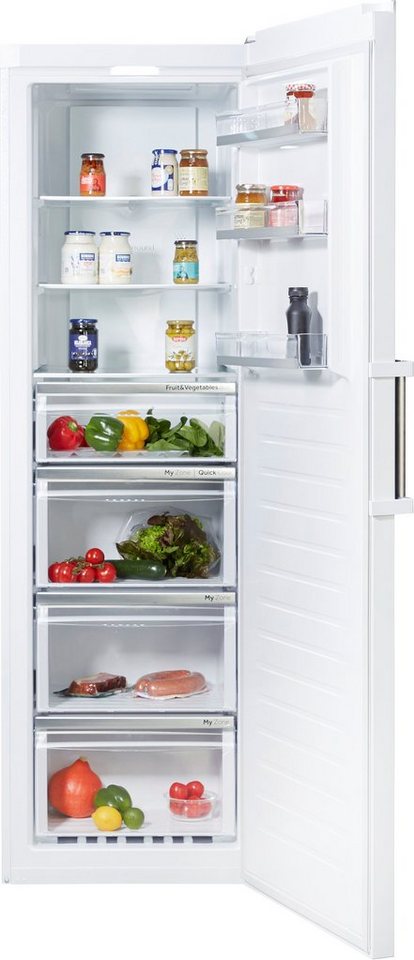 Haier Kühlschrank H3R-330WNA, 190,5 cm hoch, 59,5 cm breit, Digitales  Türdisplay: einfach einzustellen, alles unter Kontrolle