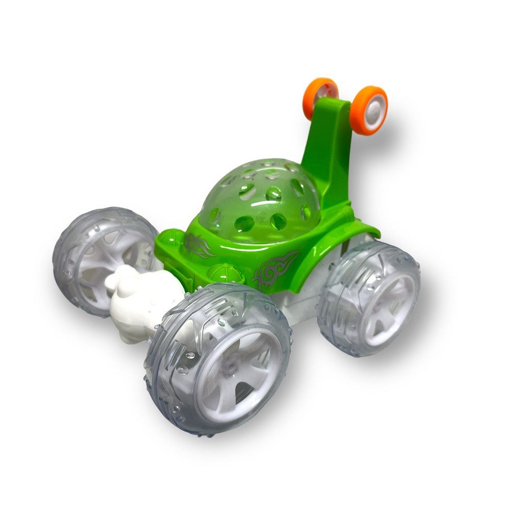 Wisam RC-Auto Wisam® TUMBLE KING Pro 360° Rolling Stunt-Rennauto mit RC Grün (Set)