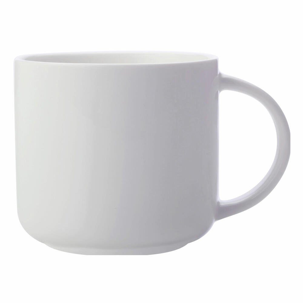 Maxwell & Williams Becher White Basics Round Grade 450 ml, Porzellan